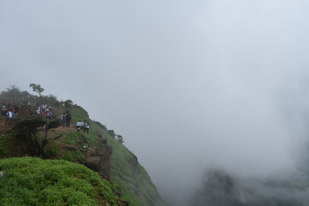 clouds during monsoon in lonavala tiger hill