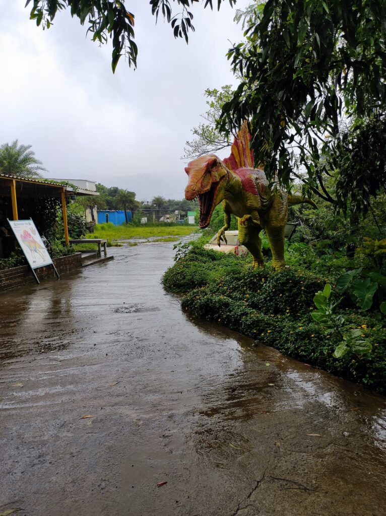 Dinosaur Park lonavala in monsoon
