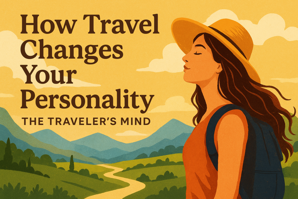 How Travel Changes Your Personality